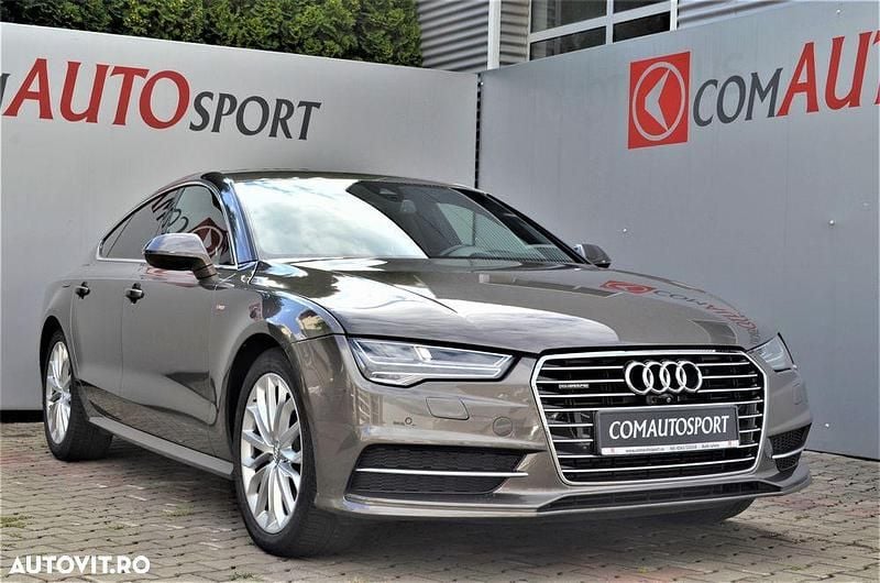 Gri Utilizat 2016 Audi A7 Sport Hatchback | 22.200 EUR (Preț OK) - Imagine 1/4