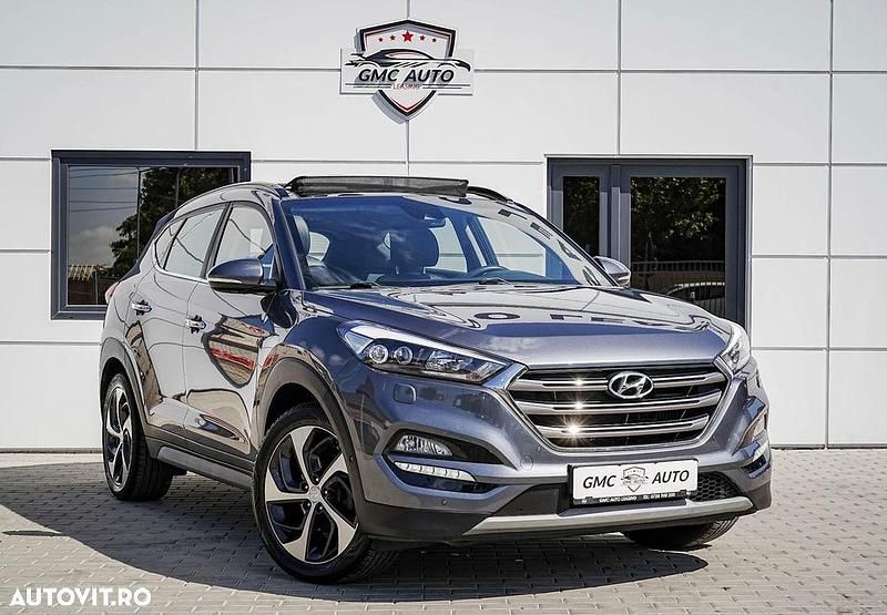 Culoaregri Second-hand 2018 Hyundai Tucson Premium SUV | 16.980 EUR (Preț OK) - Imagine 1/4