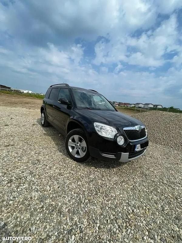 Negru Utilizat 2011 Skoda Yeti SUV | 5.299 EUR - Imagine 1/4