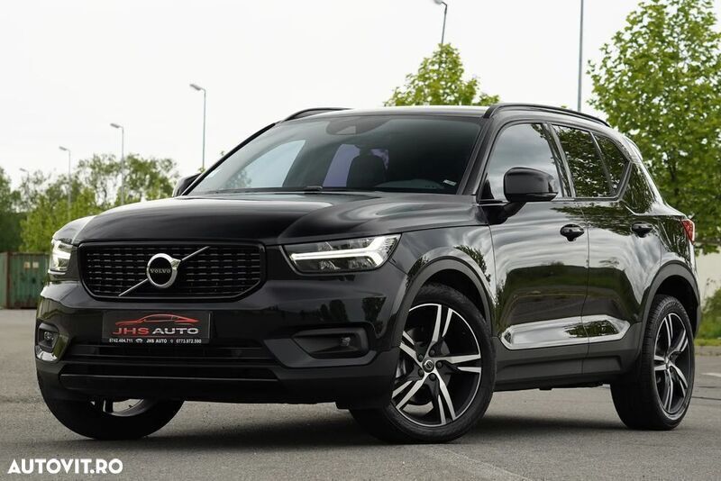Negru Utilizat 2018 Volvo XC40 R-Design SUV | 21.999 EUR (Super Preț) - Imagine 1/4