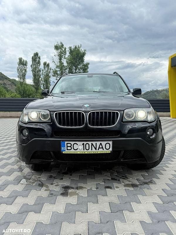Negru Utilizat 2008 BMW X3 SUV | 4.850 EUR (Preț bun) - Imagine 1/4