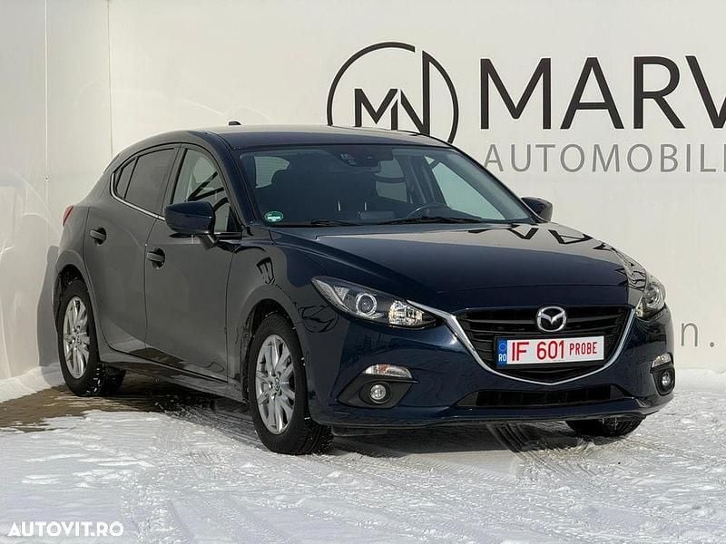Culoarealbastru Utilizat 2014 Mazda 3 Center-Line Hatchback | 9.350 EUR (Super Preț) - Imagine 1/4