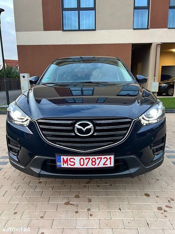 Second-hand Mazda CX-5 Sports-Line 160 CP (117 kW) 2015 Culoarealbastru SUV