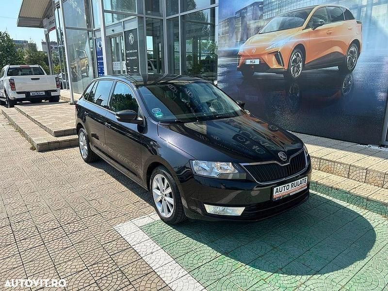 Negru Utilizat 2016 Skoda Rapid Ambition Hatchback | 8.990 EUR (Scump) - Imagine 1/4