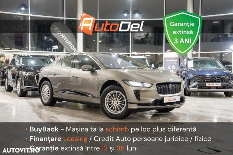 Gri Utilizat 2019 Jaguar I-Pace SUV | 28.469 EUR - Imagine 1/4