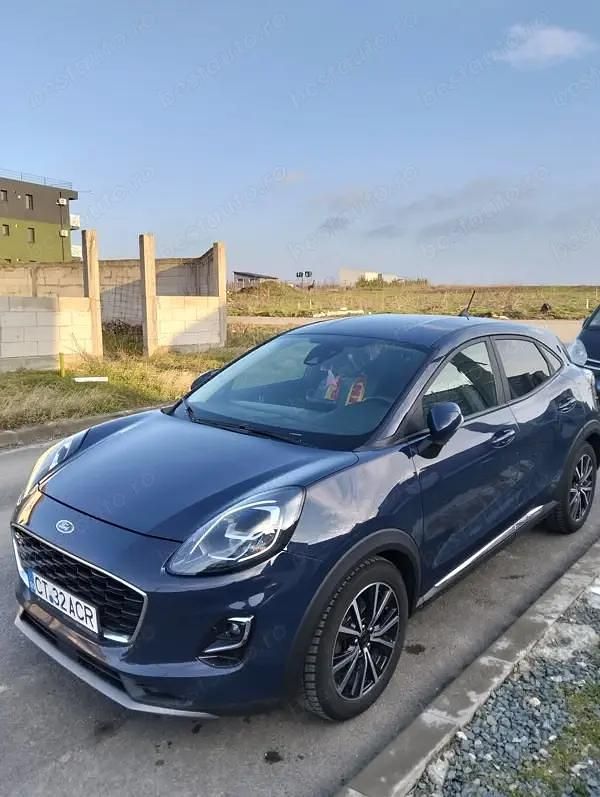 Second-hand Ford Puma 125 CP (91 kW) 2020 Albastru SUV