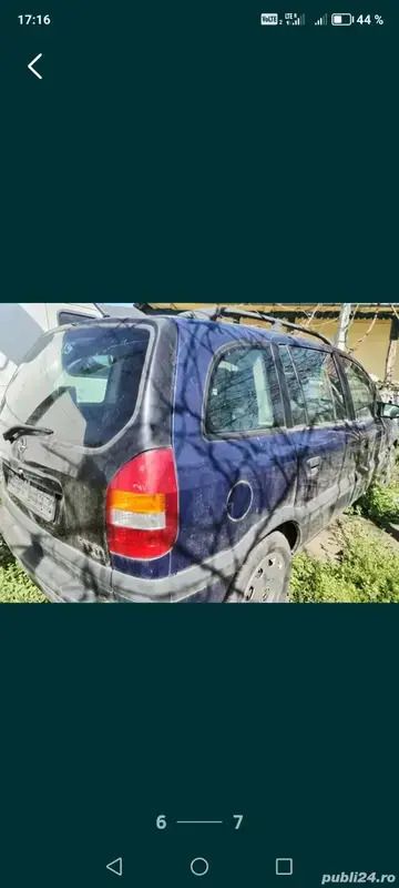 Second-hand Opel Zafira 75 CP (55 kW) 1999 Monovolum
