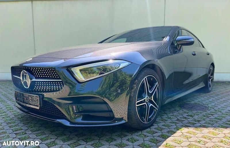 Culoarenegru Utilizat 2019 Mercedes CLS450 AMG line Berlinǎ | 39.500 EUR (Preț bun) - Imagine 1/4