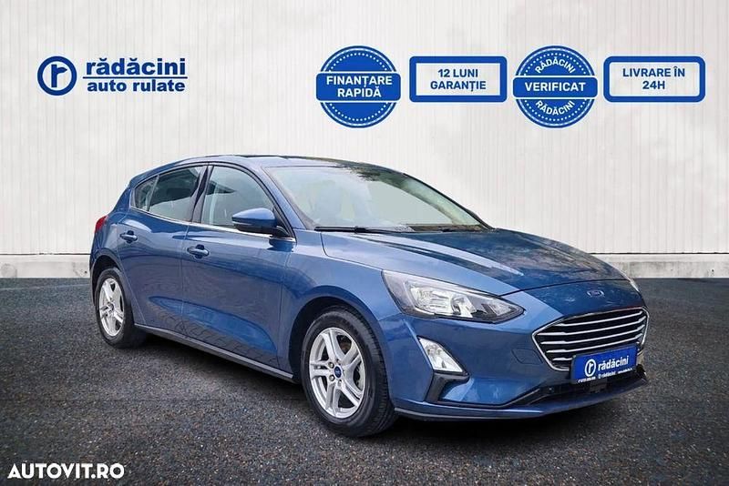 Culoarealbastru Utilizat 2021 Ford Focus Hatchback | 14.900 EUR (Puțin scump) - Imagine 1/3