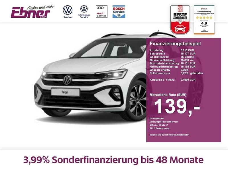 Utilizat 2022 VW Taigo R-line SUV | 26.187 EUR (Preț OK) - Imagine 1/1