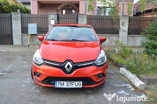 Rosu Second-hand 2018 Renault Clio IV Hatchback | 11.000 EUR (Preț OK) - Imagine 1/4