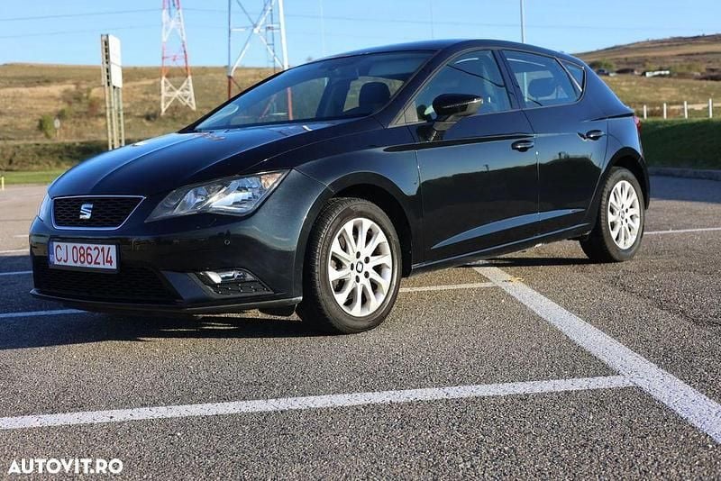 Culoarenegru Utilizat 2013 Seat Leon Style Hatchback | 7.690 EUR (Scump) - Imagine 1/4