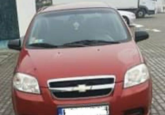 Second-hand Chevrolet Aveo 85 CP (62 kW) 2011 Roşu Berlinǎ
