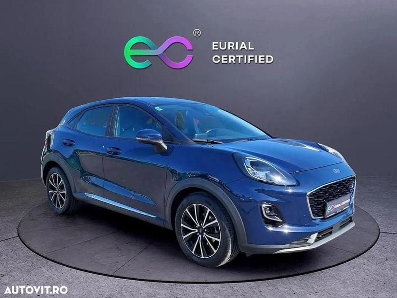 Second-hand Ford Puma Titanium 125 CP (91 kW) 2022 Culoarealbastru SUV