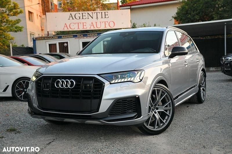 Second-hand Audi Q7 S-Line 286 CP (210 kW) 2020 Culoareargint SUV