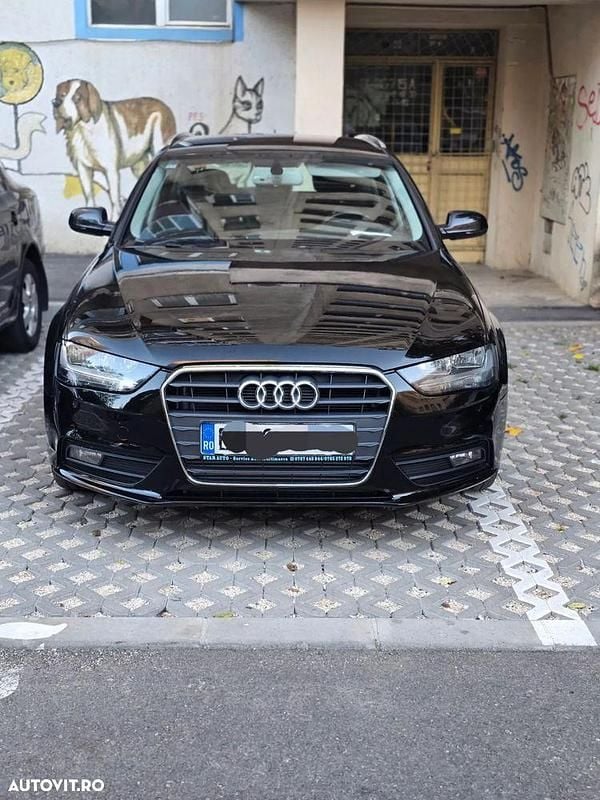 Negru Utilizat 2014 Audi A4 Ambition Break | 8.499 EUR (Preț OK) - Imagine 1/4
