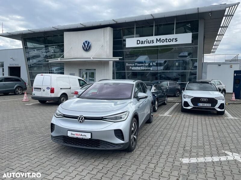 Gri Utilizat 2022 VW ID.4 Pro Performance SUV | 32.319 EUR (Puțin scump) - Imagine 1/4