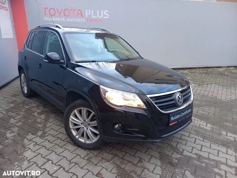Negru Utilizat 2011 VW Tiguan Trendline SUV | 10.990 EUR (Puțin scump) - Imagine 1/4
