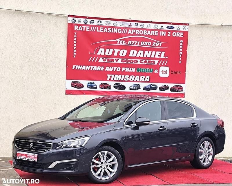 Second-hand Peugeot 508 120 CP (88 kW) 2016 Culoarenegru Berlinǎ