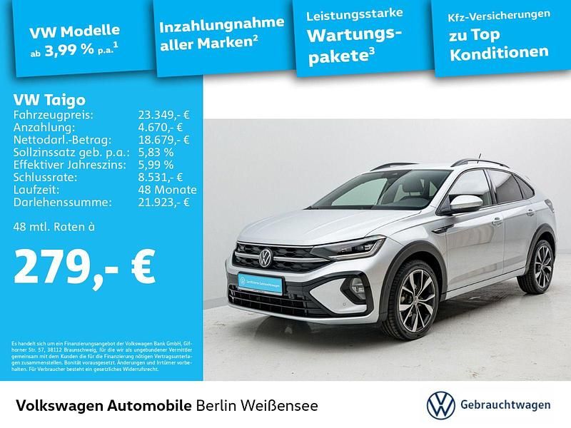 Utilizat 2022 VW Taigo R-line SUV | 25.605 EUR (Puțin scump) - Imagine 1/1