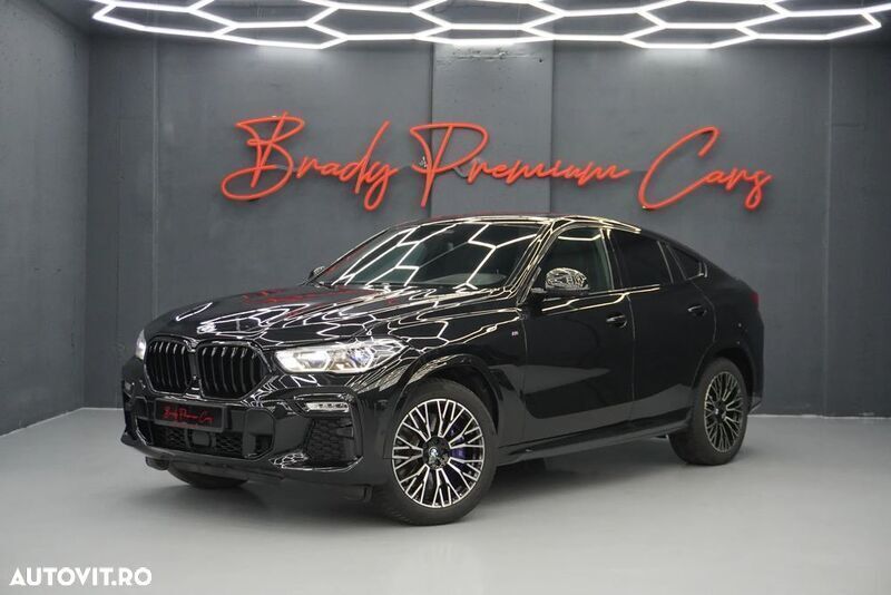 Negru Utilizat 2020 BMW X6 M SUV | 62.000 EUR - Imagine 1/4