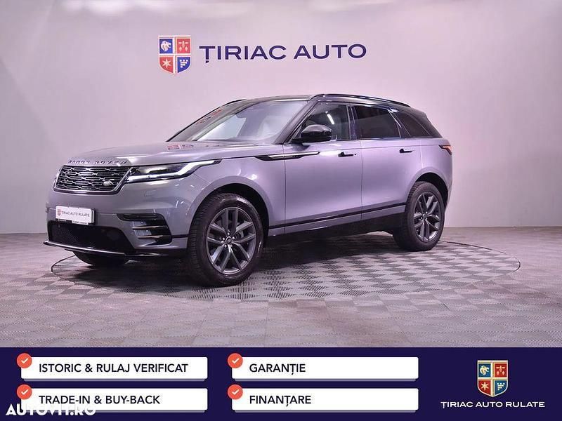 Gri Utilizat 2023 Land Rover Range Rover Velar SUV | 54.000 EUR (Puțin scump) - Imagine 1/4