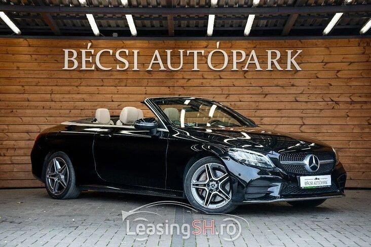 Negru Utilizat 2020 Mercedes C300 AMG Cabrio | 44.376 EUR - Imagine 1/4