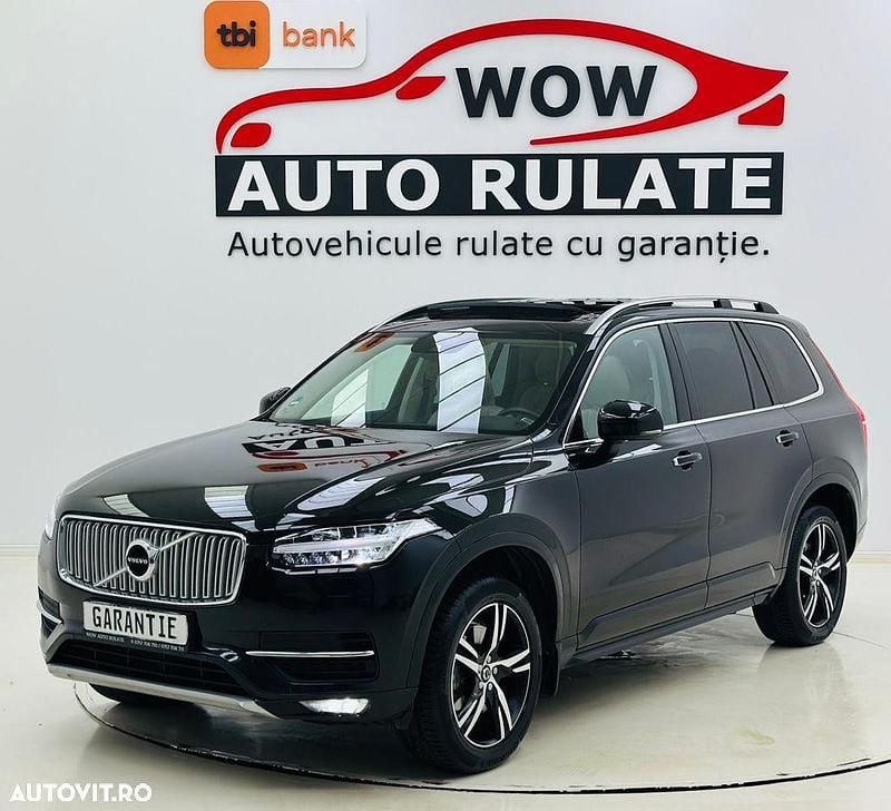Negru Utilizat 2016 Volvo XC90 SUV | 23.890 EUR (Preț bun) - Imagine 1/4