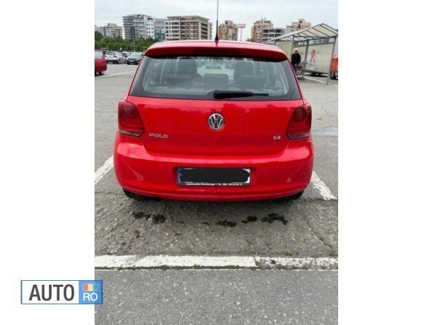 Second-hand VW Polo 85 CP (62 kW) 2010 Rosu Hatchback