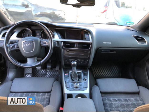 Negru Utilizat 2010 Audi A5 Coupe | 11.200 EUR (Scump) - Imagine 1/4