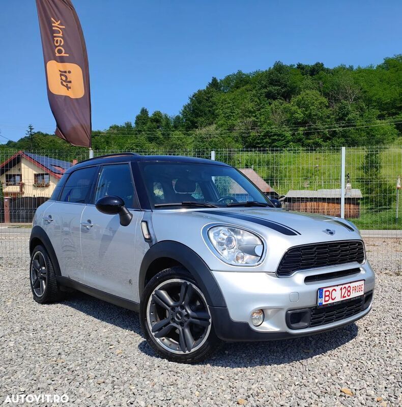 Gri Utilizat 2014 Mini Cooper SD Countryman SUV | 8.990 EUR - Imagine 1/4
