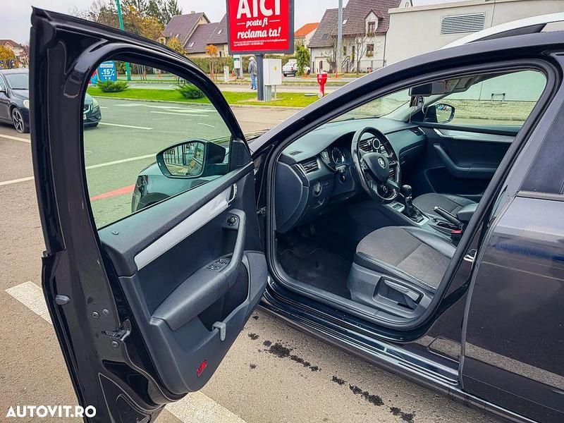 Second-hand Skoda Octavia GreenLine 110 CP (80 kW) 2014 Negru Break