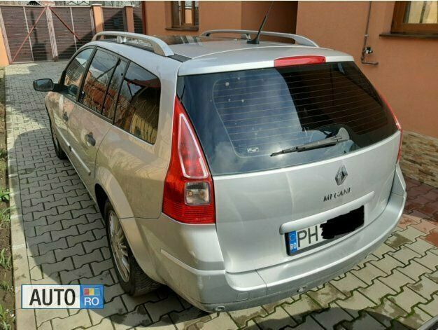 Second-hand Renault Mégane GrandTour 131 CP (96 kW) 2007 Argintiu Break