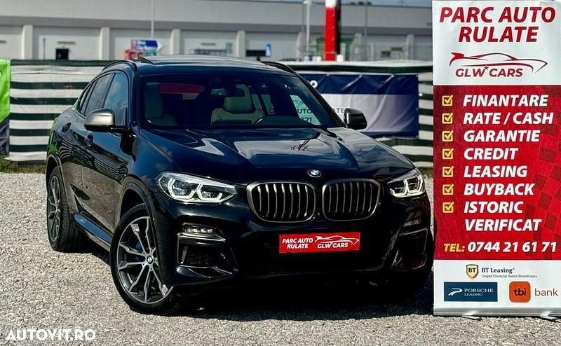 Negru Utilizat 2020 BMW X4 SUV | 37.999 EUR - Imagine 1/4