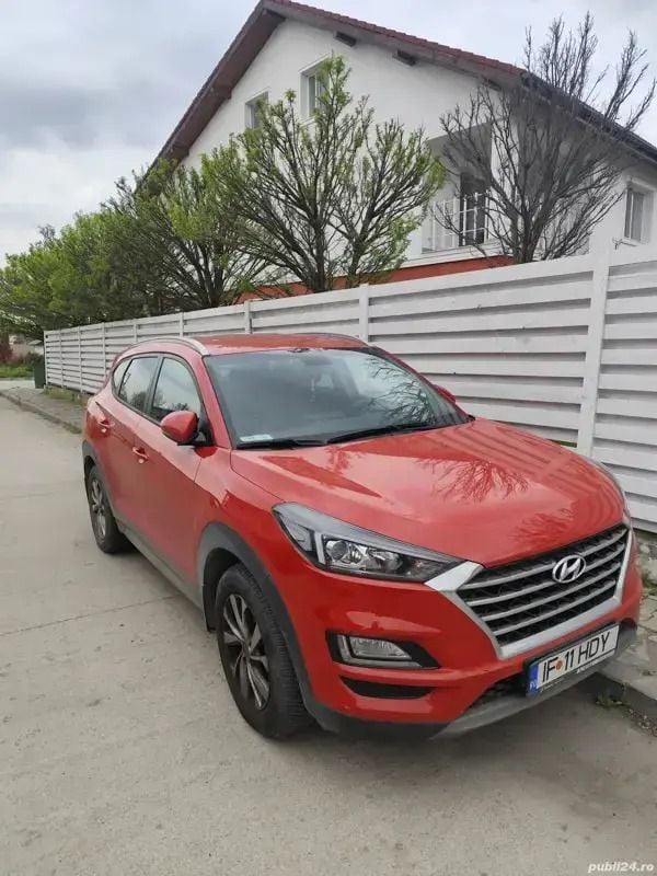 Rosu Utilizat 2019 Hyundai Tucson SUV | 19.999 EUR (Preț OK) - Imagine 1/4