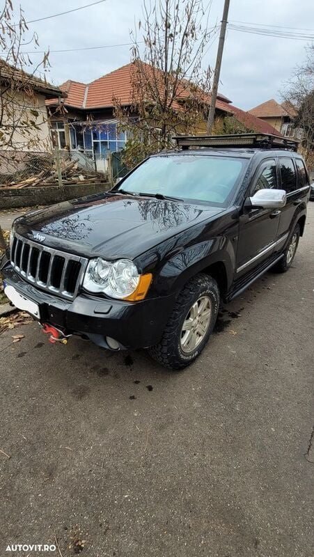 Negru Utilizat 2008 Jeep Grand Cherokee SUV | 4.499 EUR - Imagine 1/4
