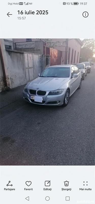 Utilizat 2010 BMW 318 Berlinǎ | 4.199 EUR (Preț bun) - Imagine 1/4