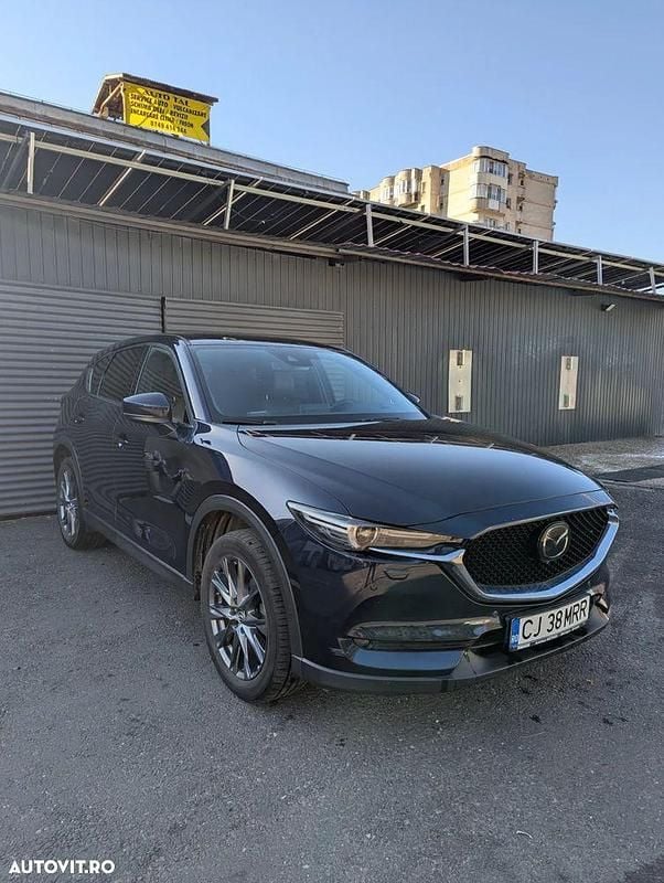 Culoarealbastru Utilizat 2019 Mazda CX-5 Takumi-Line SUV | 22.500 EUR (Preț OK) - Imagine 1/4