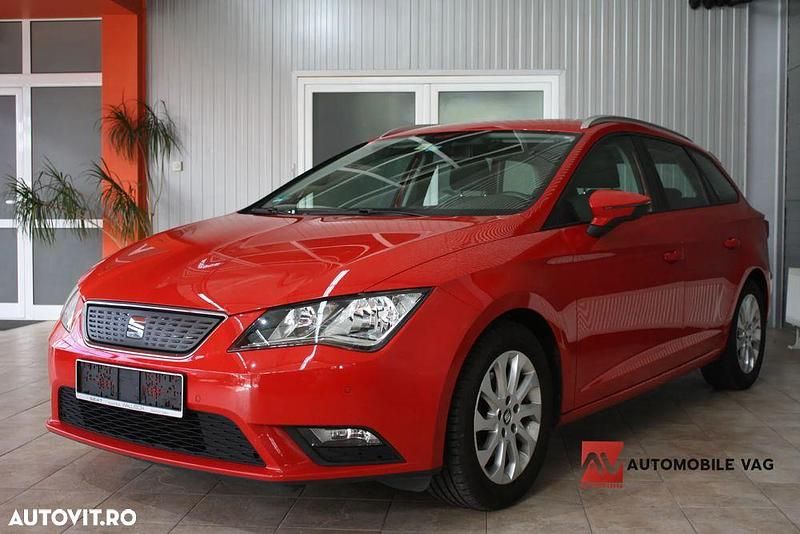 Culoarerosu Utilizat 2014 Seat Leon ST Ecomotive Break | 7.790 EUR (Preț OK) - Imagine 1/4