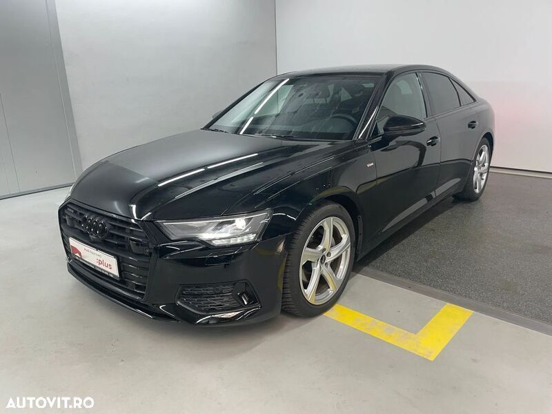 Negru Utilizat 2022 Audi A6 Design Berlinǎ | 41.691 EUR (Puțin scump) - Imagine 1/4