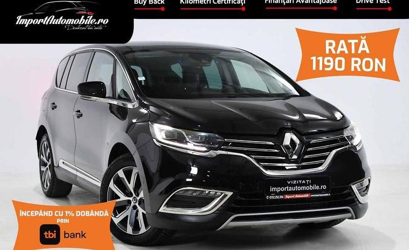 Gri Second-hand 2016 Renault Espace Monovolum | 11.990 EUR (Preț OK) - Imagine 1/4