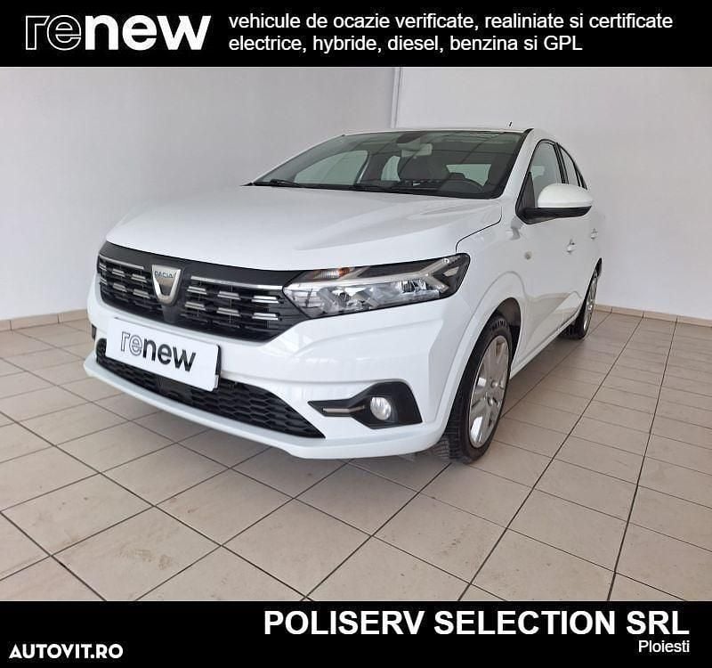 Culoarealb Utilizat 2021 Dacia Logan Comfort Berlinǎ | 9.666 EUR (Preț OK) - Imagine 1/4