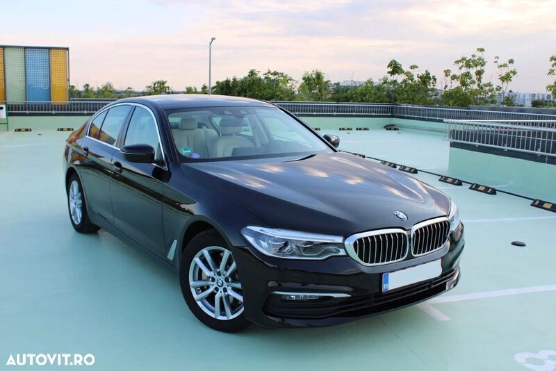 Negru Utilizat 2019 BMW 530e Berlinǎ | 24.990 EUR (Super Preț) - Imagine 1/4