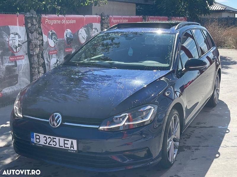 Culoarealbastru Utilizat 2018 VW Golf VII Comfortline Break | 11.999 EUR (Preț OK) - Imagine 1/4
