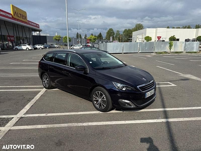 Second-hand Peugeot 308 Allure 120 CP (88 kW) 2016 Negru Break