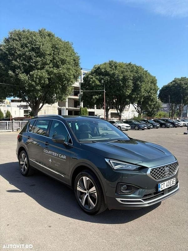 Verde Utilizat 2023 Seat Tarraco SUV | 31.990 EUR (Preț OK) - Imagine 1/4