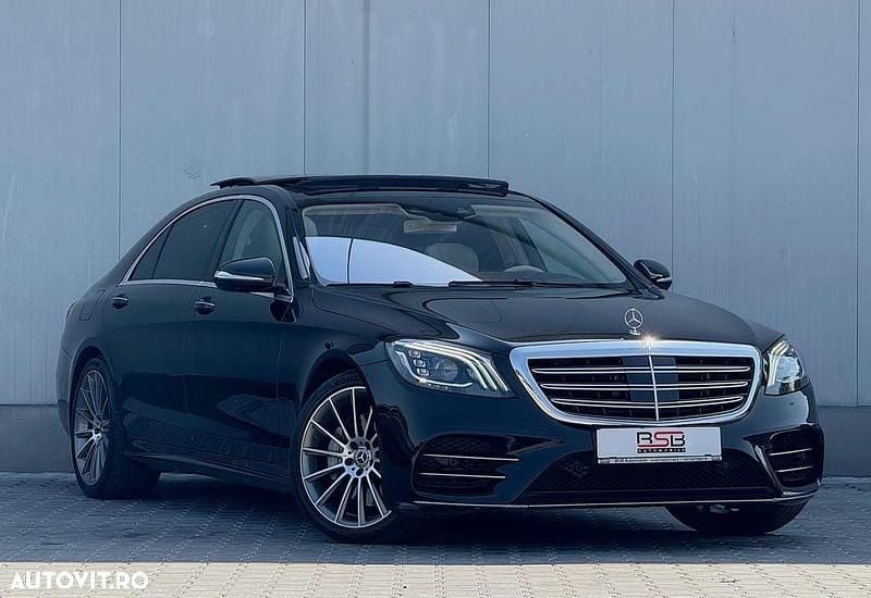 Culoarenegru Utilizat 2018 Mercedes S350 Berlinǎ | 42.900 EUR (Preț OK) - Imagine 1/4