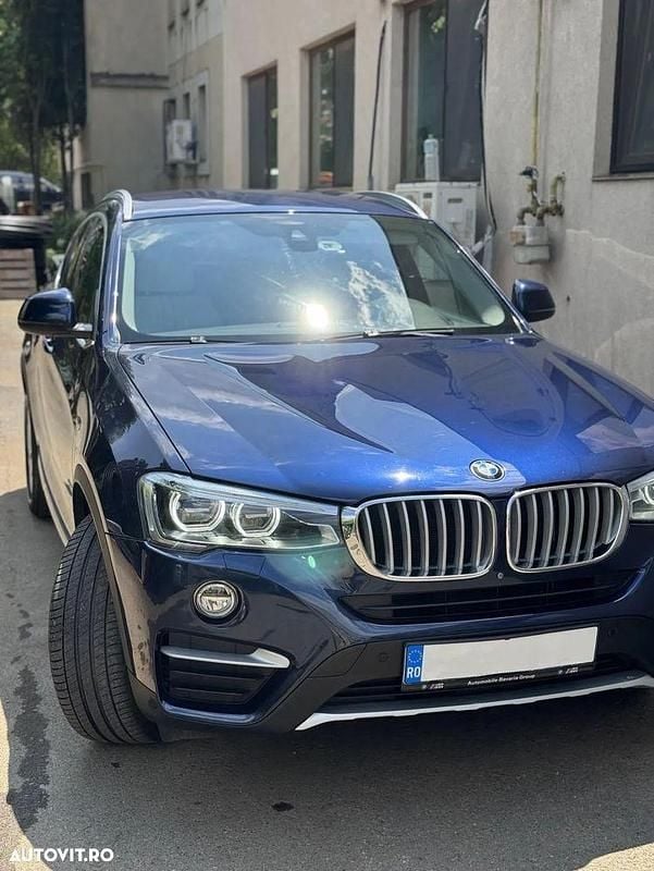 Second-hand BMW X4 Sport Line 190 CP (139 kW) 2017 Albastru SUV