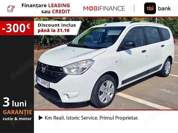 Alb Utilizat 2019 Dacia Lodgy Lauréate Monovolum | 7.990 EUR (Preț OK) - Imagine 1/4