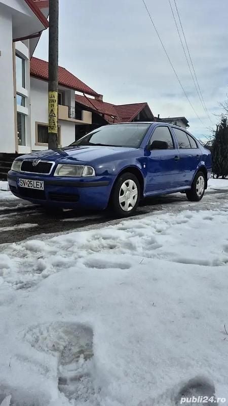 Albastru Utilizat 2004 Skoda Octavia Berlinǎ | 1.300 EUR (Preț bun) - Imagine 1/4
